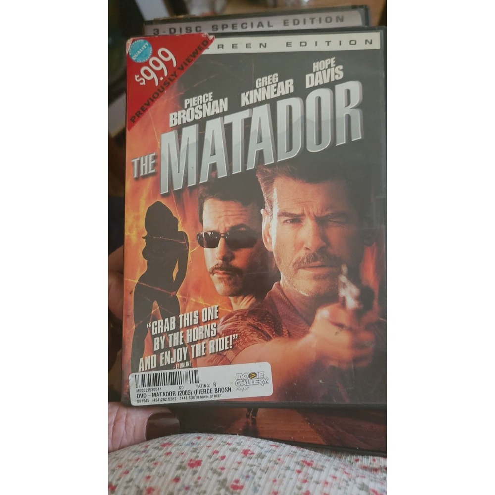 The Matador DVD 3-Disc Special Edition Pierce Brosnan Greg Kinnear Widescreen R